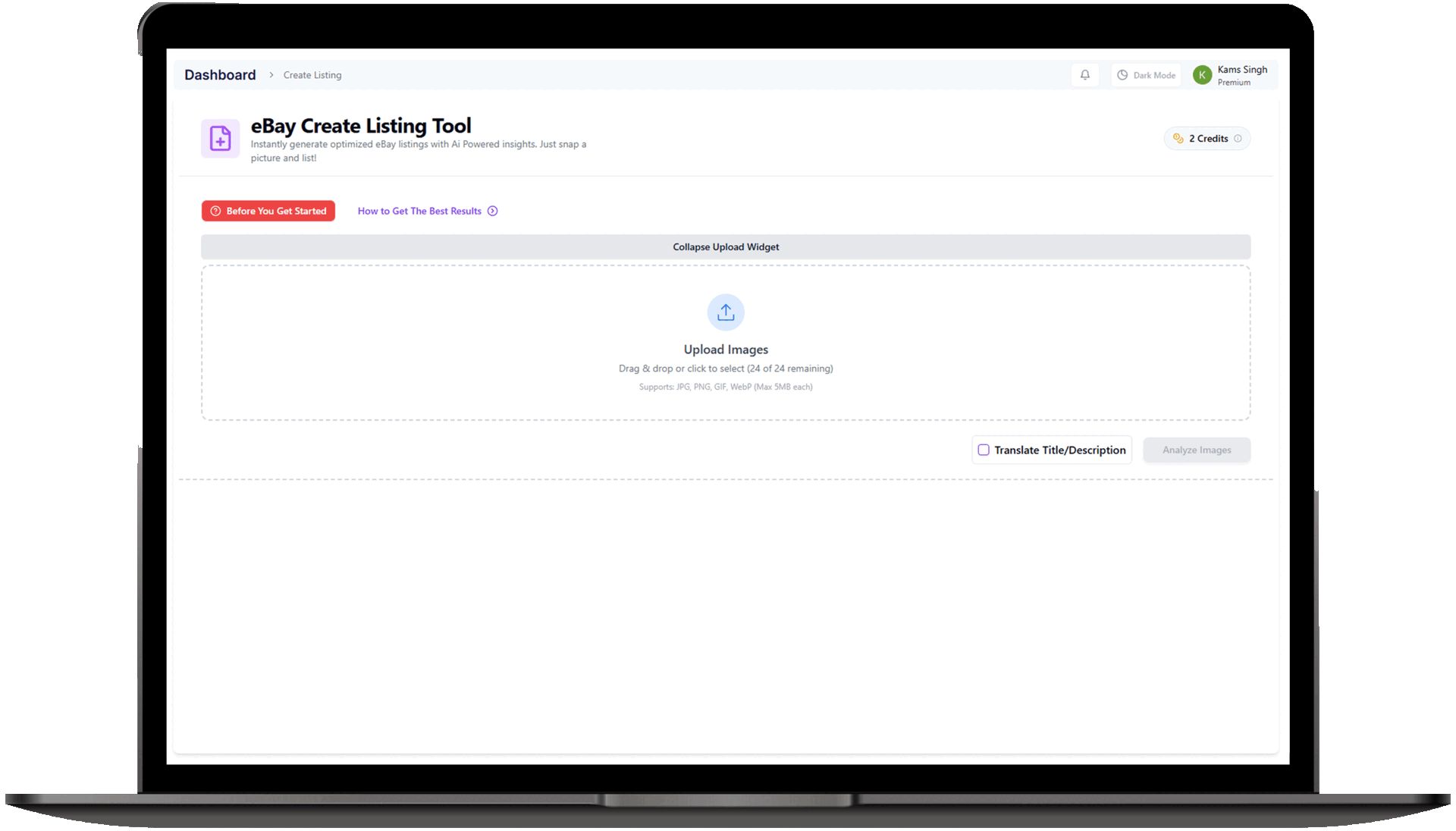 Financial Hub profit tracking